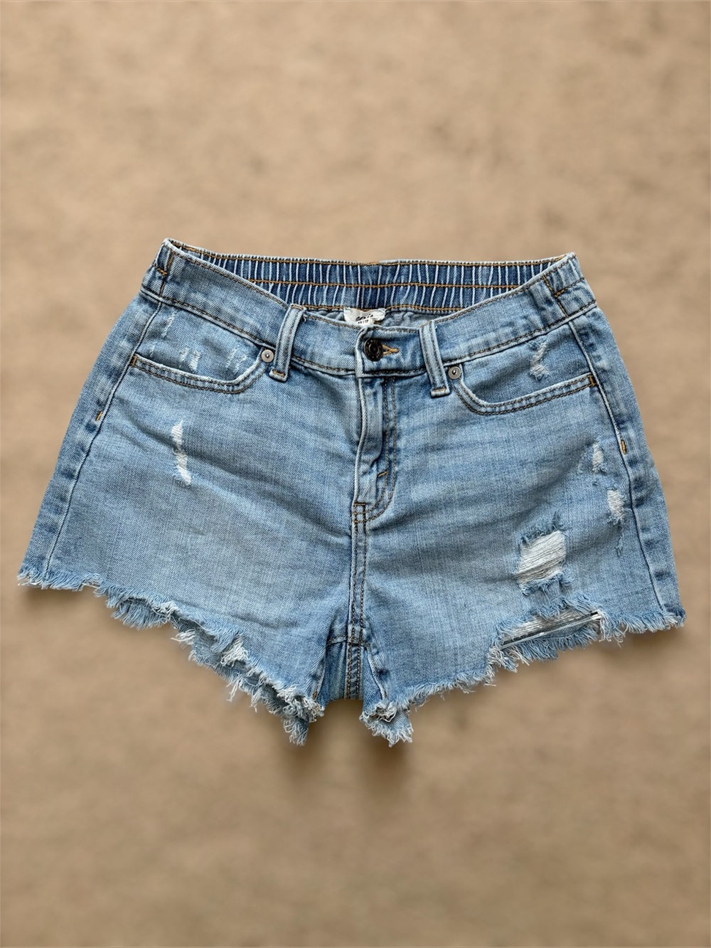 Aerie distressed cutoff denim shorts. Excellent condition. Size XS/TP